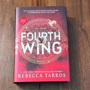 Forth Wing By Rebecca Yarros - 🔥Holiday Edition🔥 With Black Sprayed Edges
